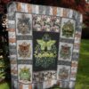 Beautiful Leaf Butterfly Quilt Blanket  Quilt